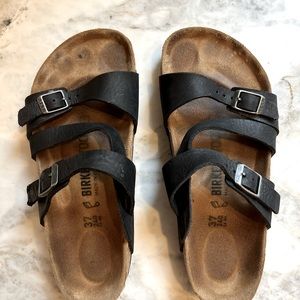 Black Salina Birkenstocks Size 37 EXCELLENT CONDITION. Bought in Germany